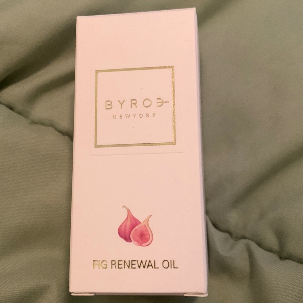 Byroe New York Fig Renewal Oil NIB